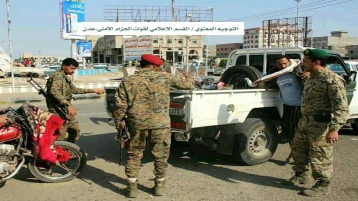 Resuming the security campaign to prevent motorcycles in Aden