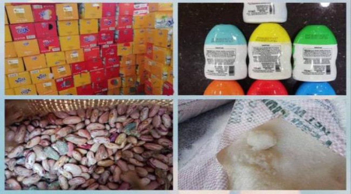 Aden.. The Standards and Metrology Authority seizes and destroys products that violate quality