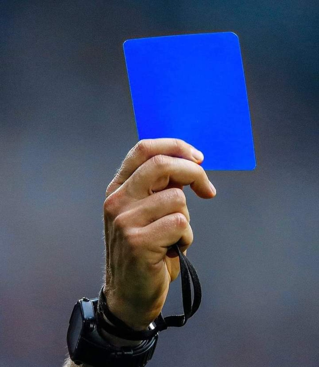 Blue card.. FIFA approves the application of the blue card for temporary expulsion.