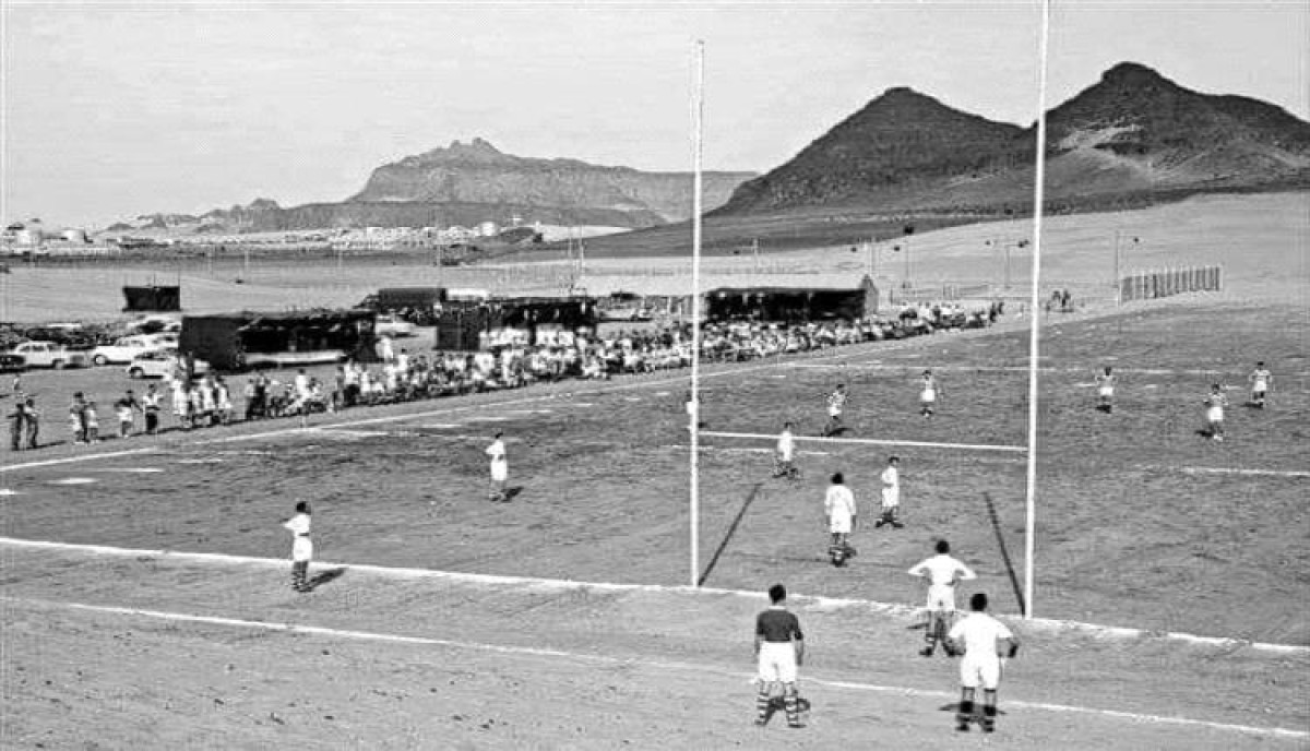 When sports meet history... Bandar Sheikh Stadium in the capital, Aden, evokes memories of generations and tells the story of sports heritage