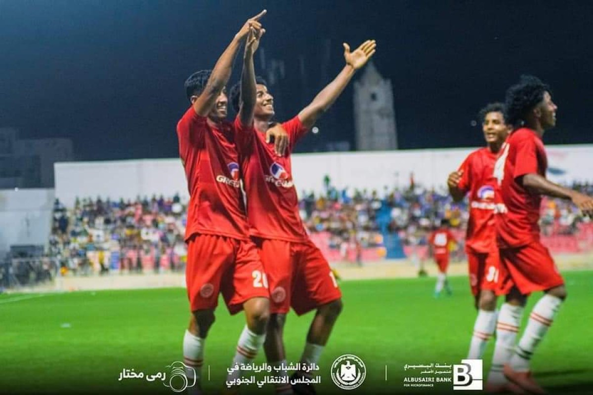 Al-Tilal is the only runner-up in the Aden Premier League with its victory over Al-Rawda