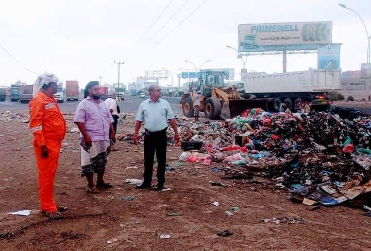 Launching a massive cleaning campaign in Lahj