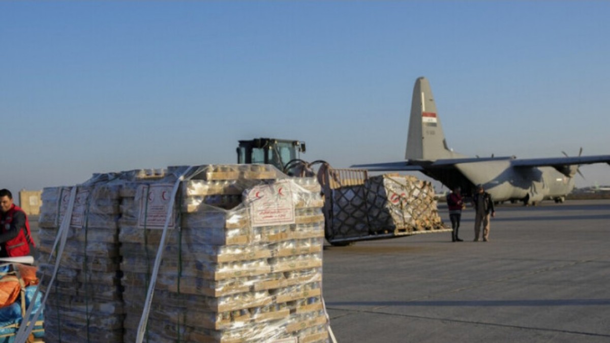 Egyptian Red Crescent: 600 aid planes have landed in Al-Arish since the start of the escalation