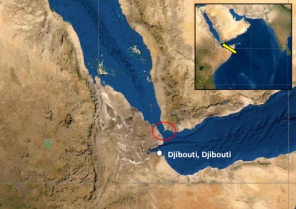 A drone attack targets a ship off the coast of Djibouti