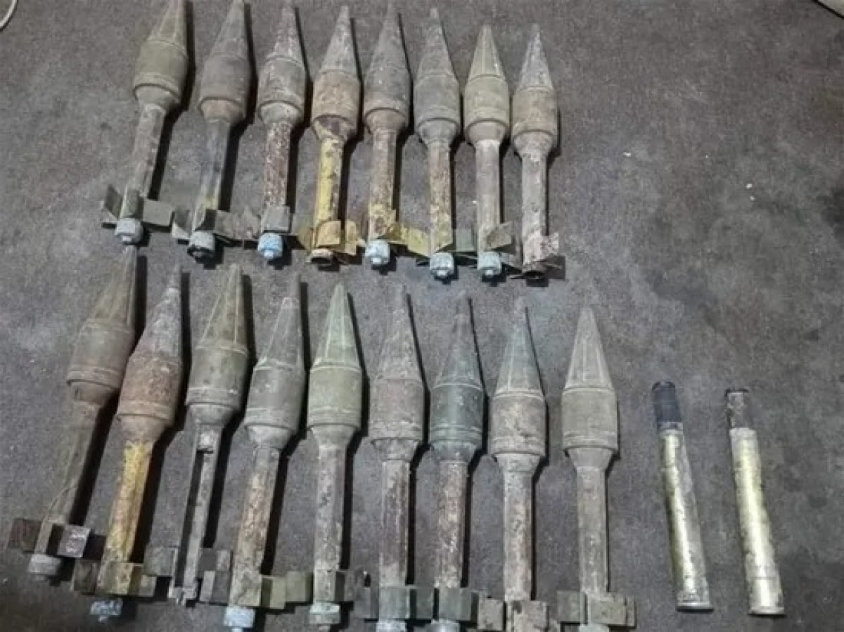 The Hadhrami elite seizes rocket shells in the Doan Heights