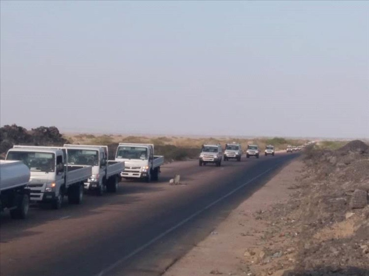 Special reinforcements for the National Shield Forces arrive in Aden