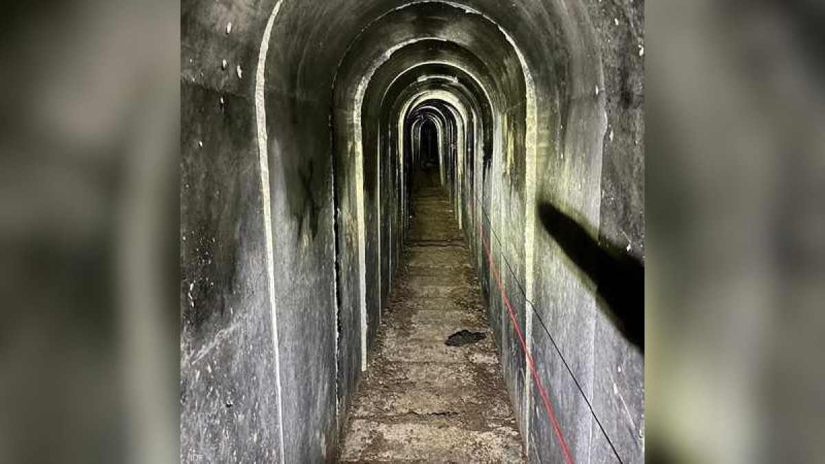 10 kilometers... Israel reveals tunnels linking the northern and southern Gaza Strip