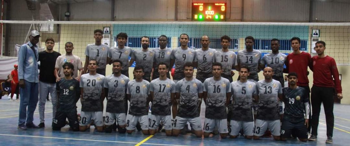 Strong competition in the second round of the General Volleyball League in Aden