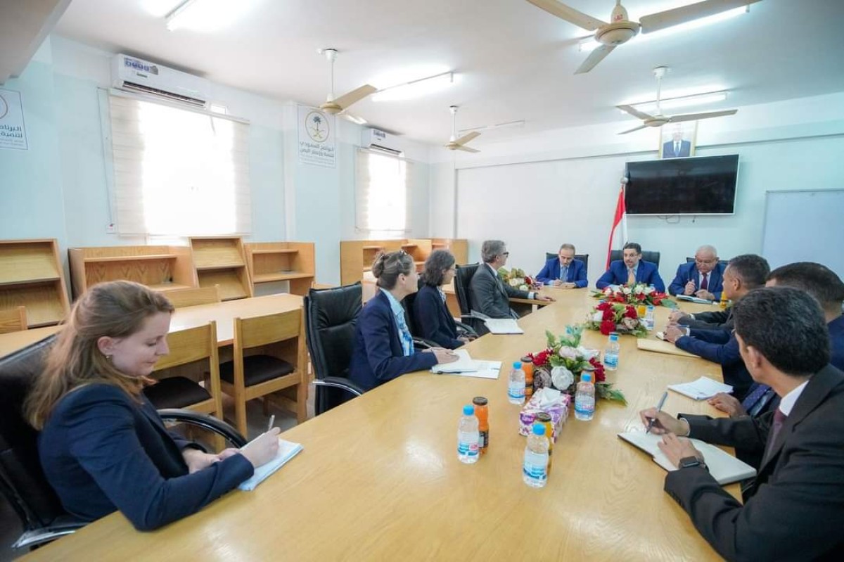 Bin Mubarak discusses with the head of the European Union delegation and the ambassadors of France and the Netherlands the repercussions of the attacks on the shipping line