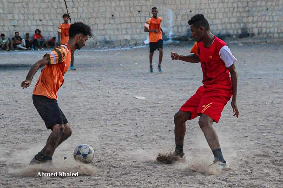 التعادل السلبي ينهي لقاء مايو وصقور ردفان في دوري كاسترو المعلا الرمضاني