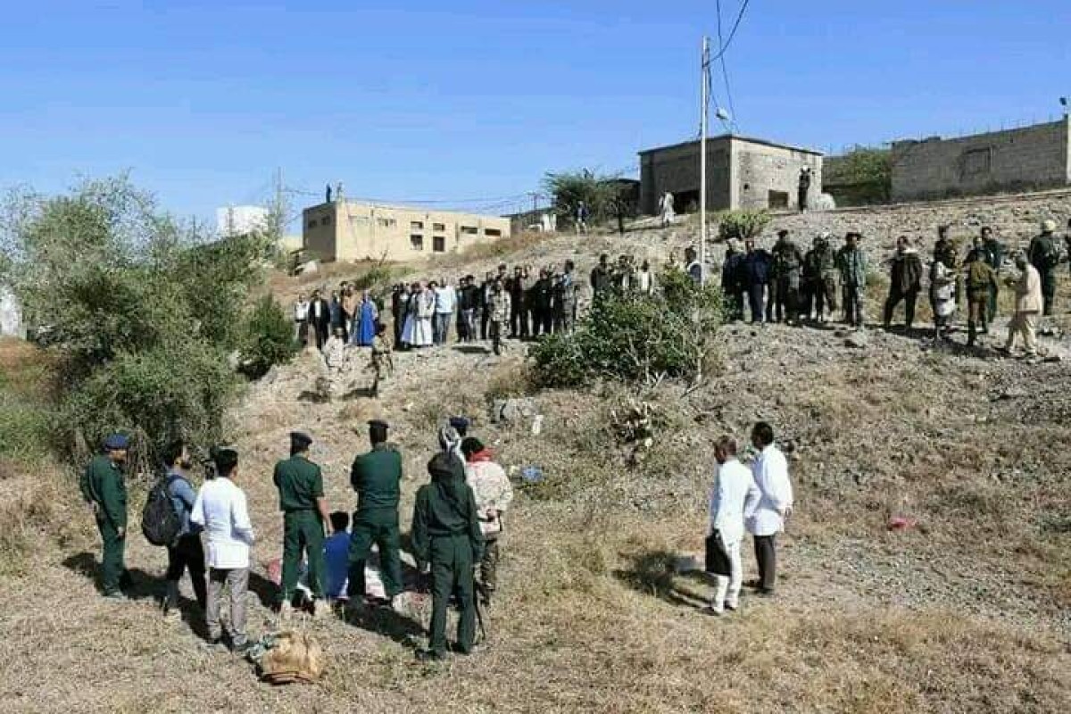 Execution of the death sentence against a convict of the Taiz murder