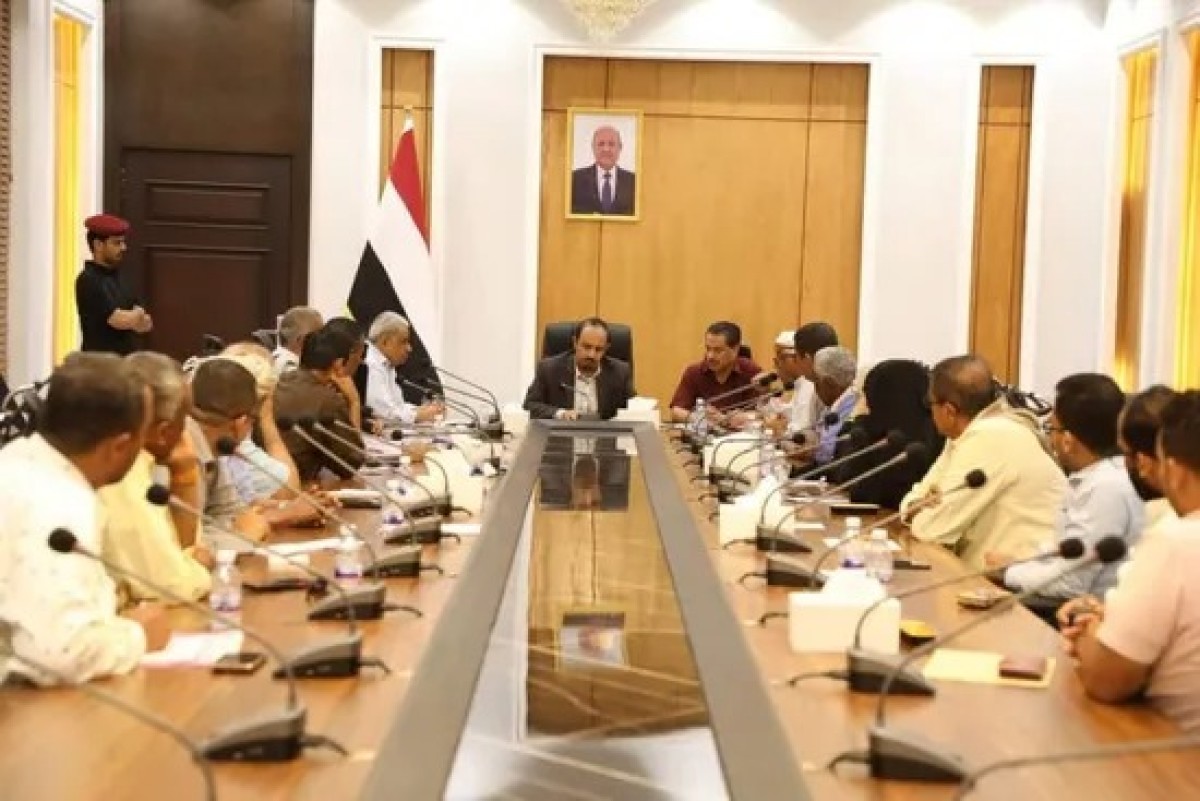 The Governor of Hadramaut discusses the Advisory Committee's plan for the current year