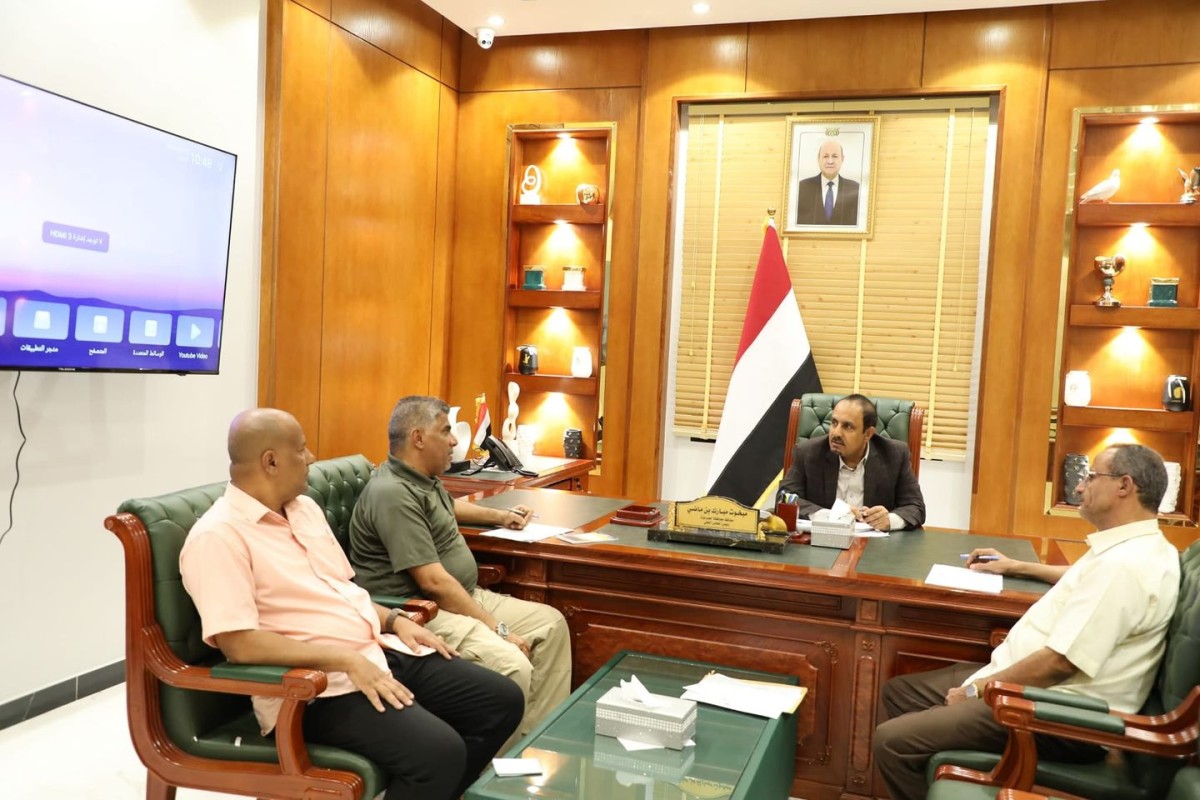 The Governor of Hadhramaut discusses procedures for releasing those convicted in non-serious cases