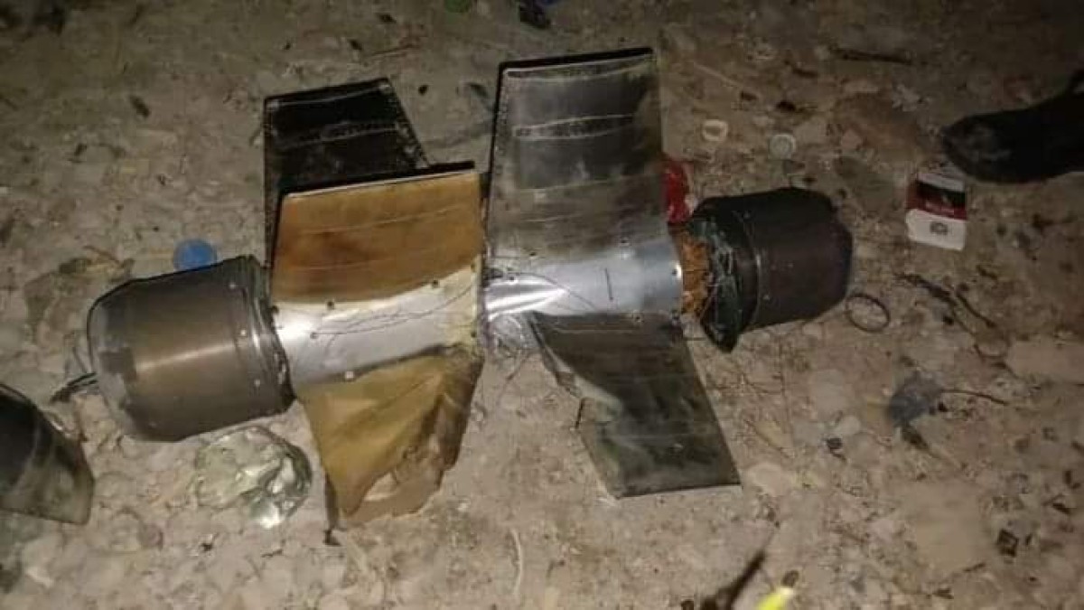 An attack drone of the Houthi militia was shot down north of Al-Dhalea