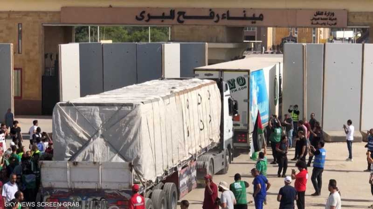 Egypt decides to increase the number of aid trucks to Gaza