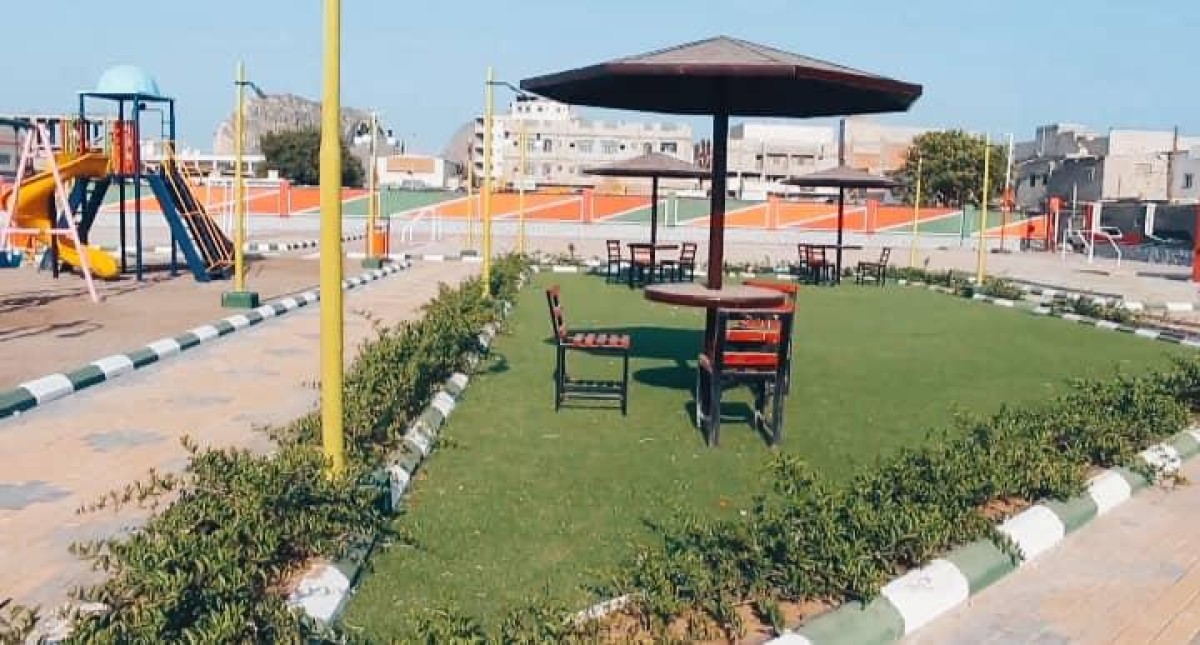 Opening of the B-Class Park in Al-Buraiqa District in Aden after its rehabilitation