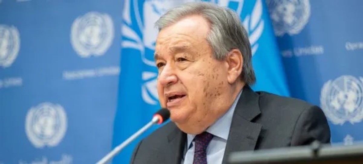 Guterres: We all bear responsibility for the security of navigation in the Red Sea