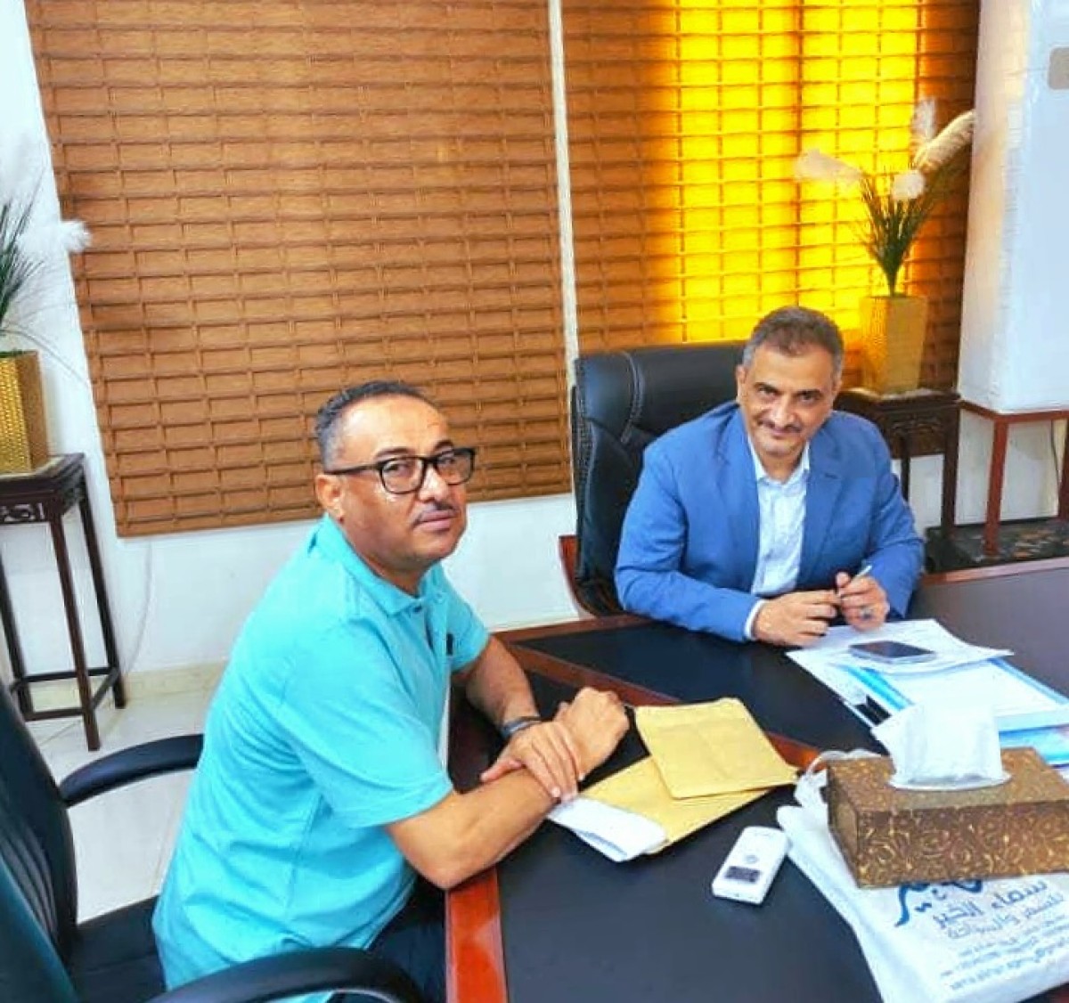 The Director General of Taxes in Aden rebelled against a decision by his brother, Lamlas Bayaz