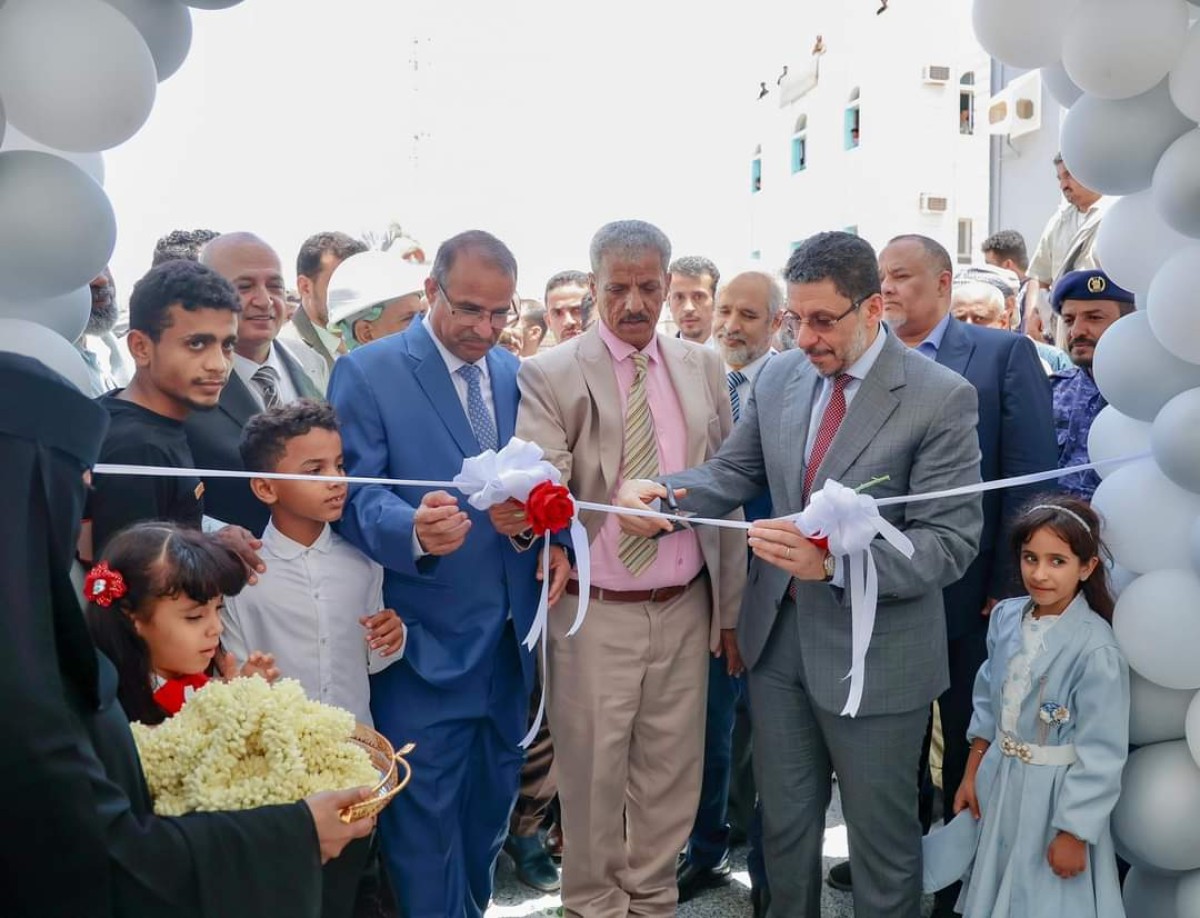 The Prime Minister inaugurates the government complex of the local authority in Lahj Governorate