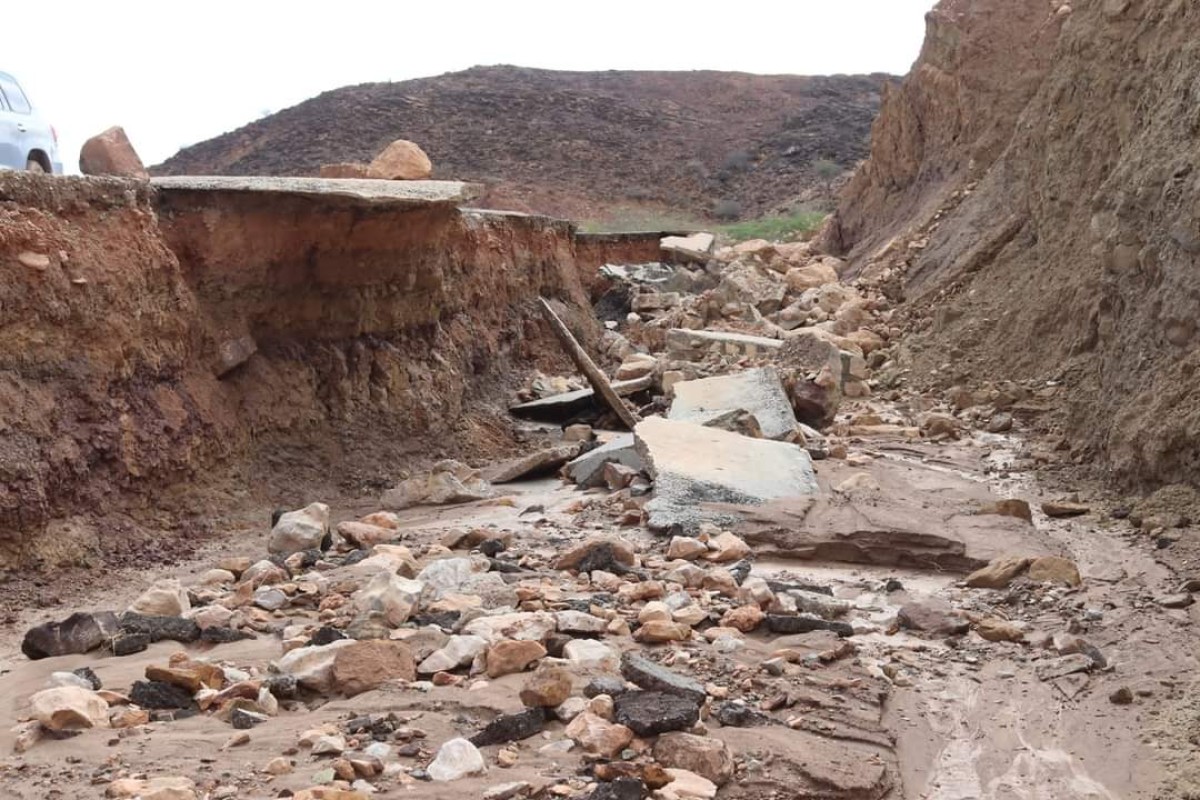 In pictures: The depression fears major damage to the rural areas of Mukalla