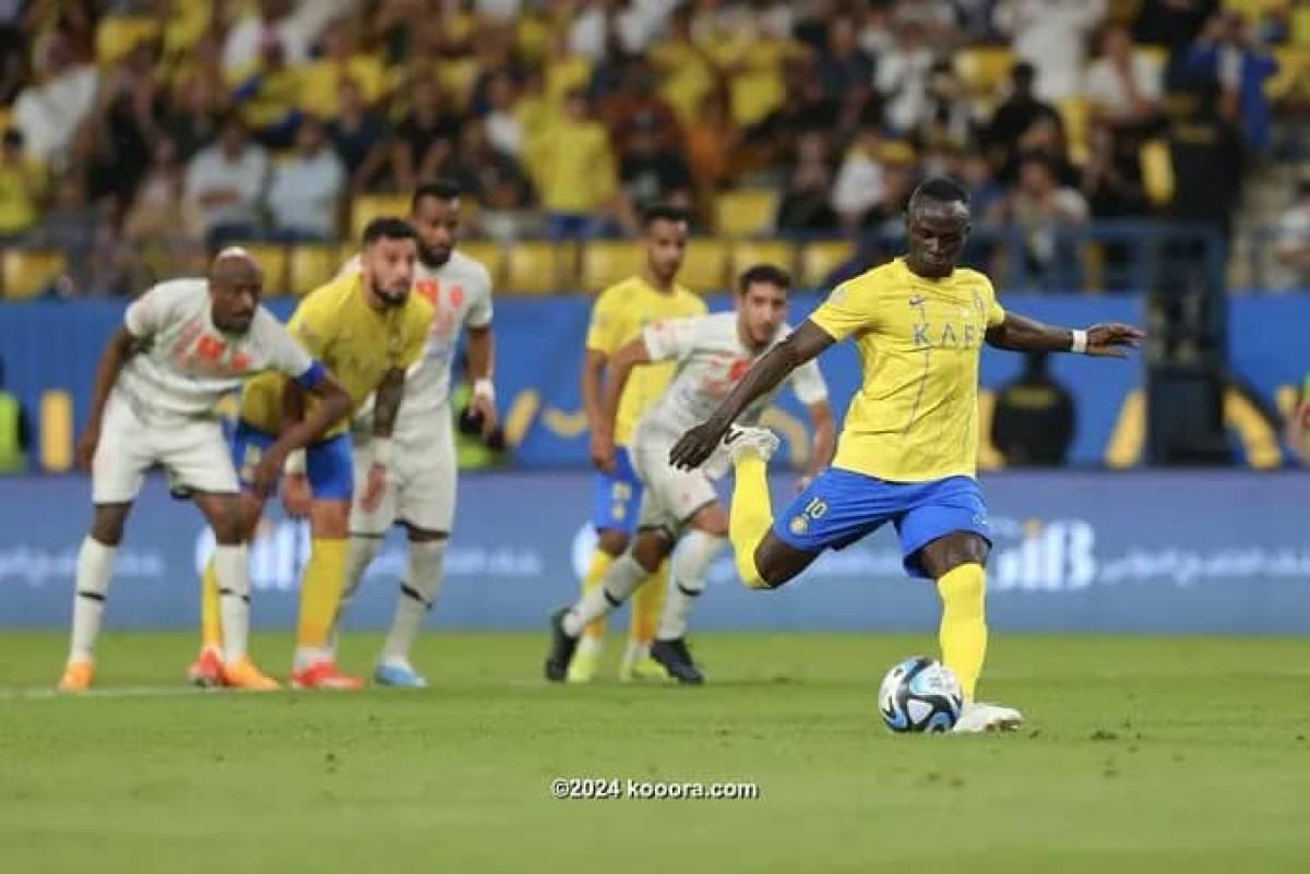 في غياب رونالدو.. ماني يقود النصر لإحباط مفاجأة الفيحاء