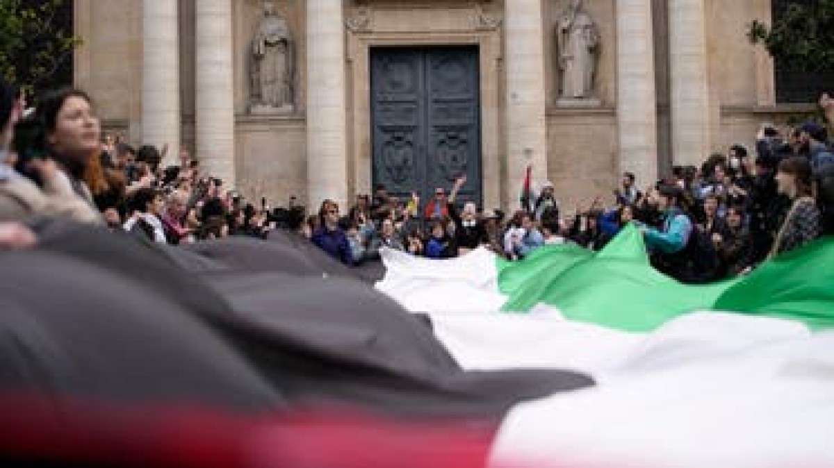 Dozens demonstrate in support of Gaza at the most important universities in France...and the police intervene