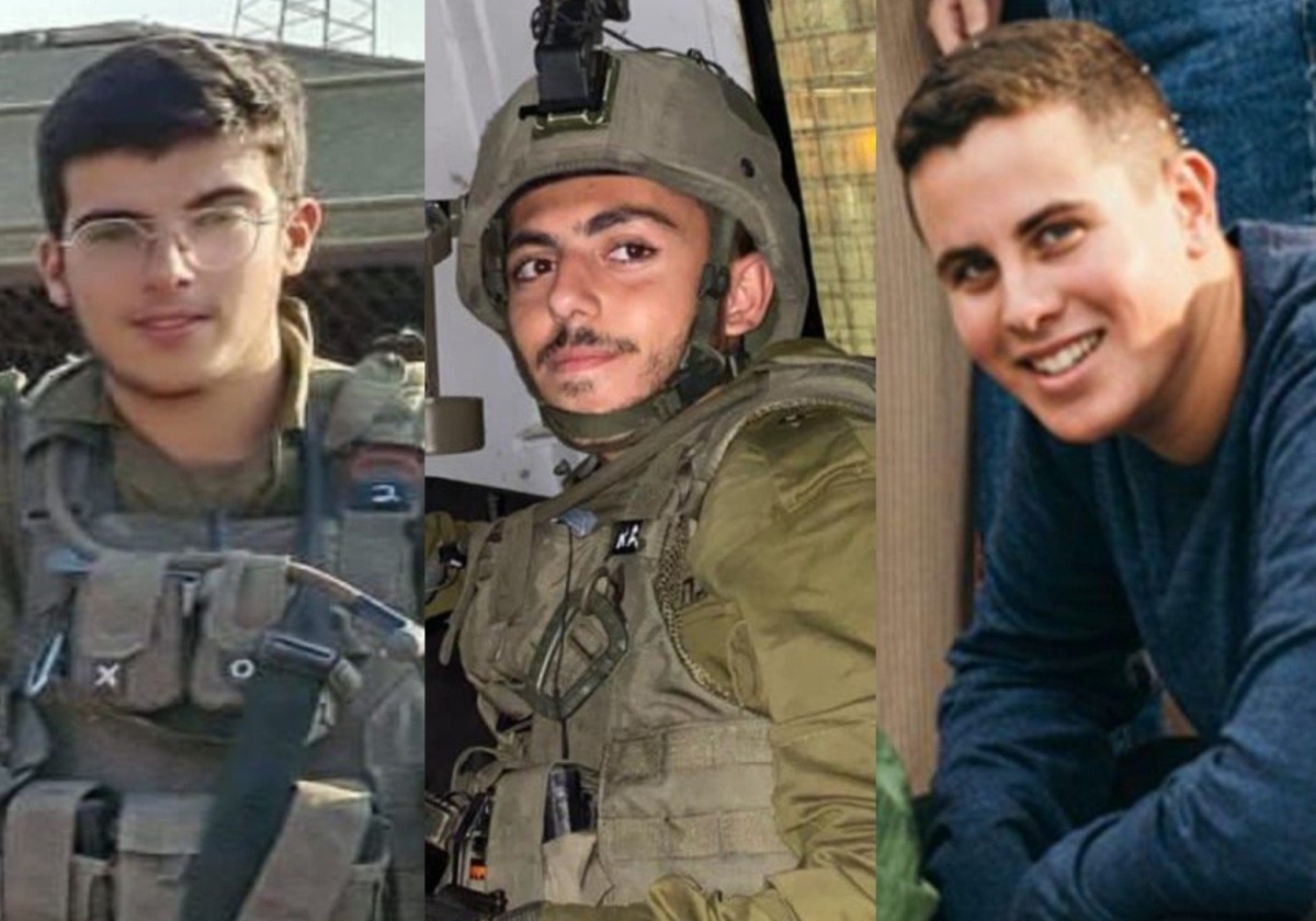 The Israeli army announces the killing of 3 soldiers in a bombing that targeted a military base near Kerem Shalom