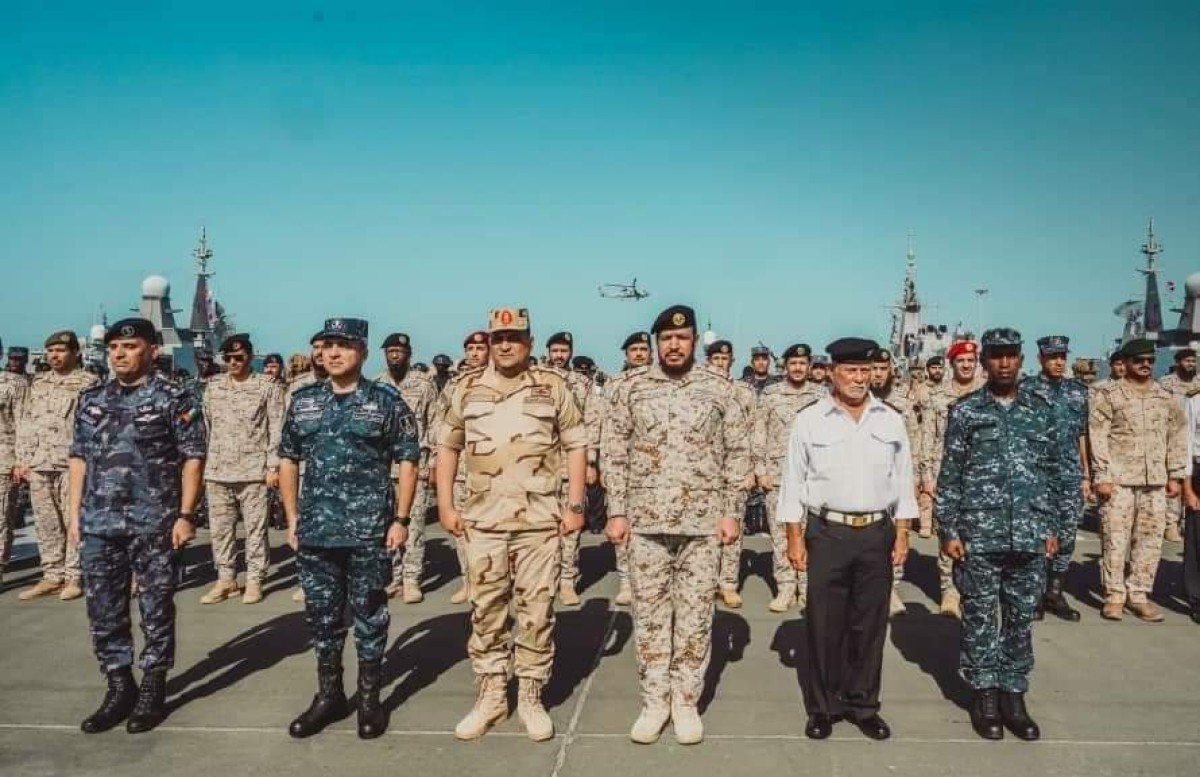 With Yemeni participation... the conclusion of the mixed naval exercise for the countries bordering the Red Sea