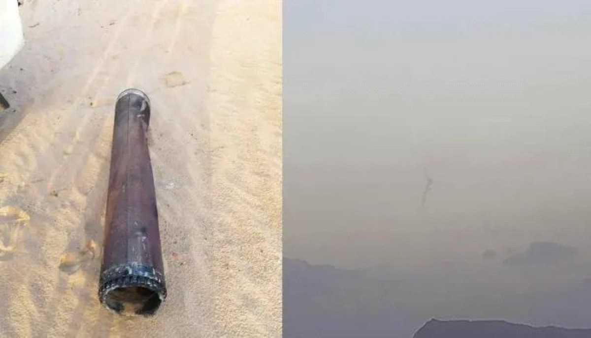 A Houthi missile exploded in the sky of the valley in Marib