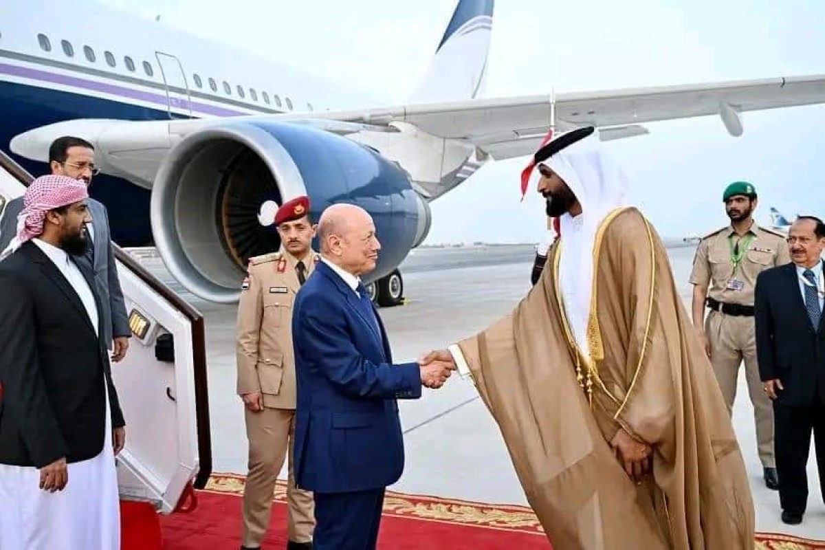 The Chairman of the Leadership Council arrives in Bahrain to participate in the Arab Summit