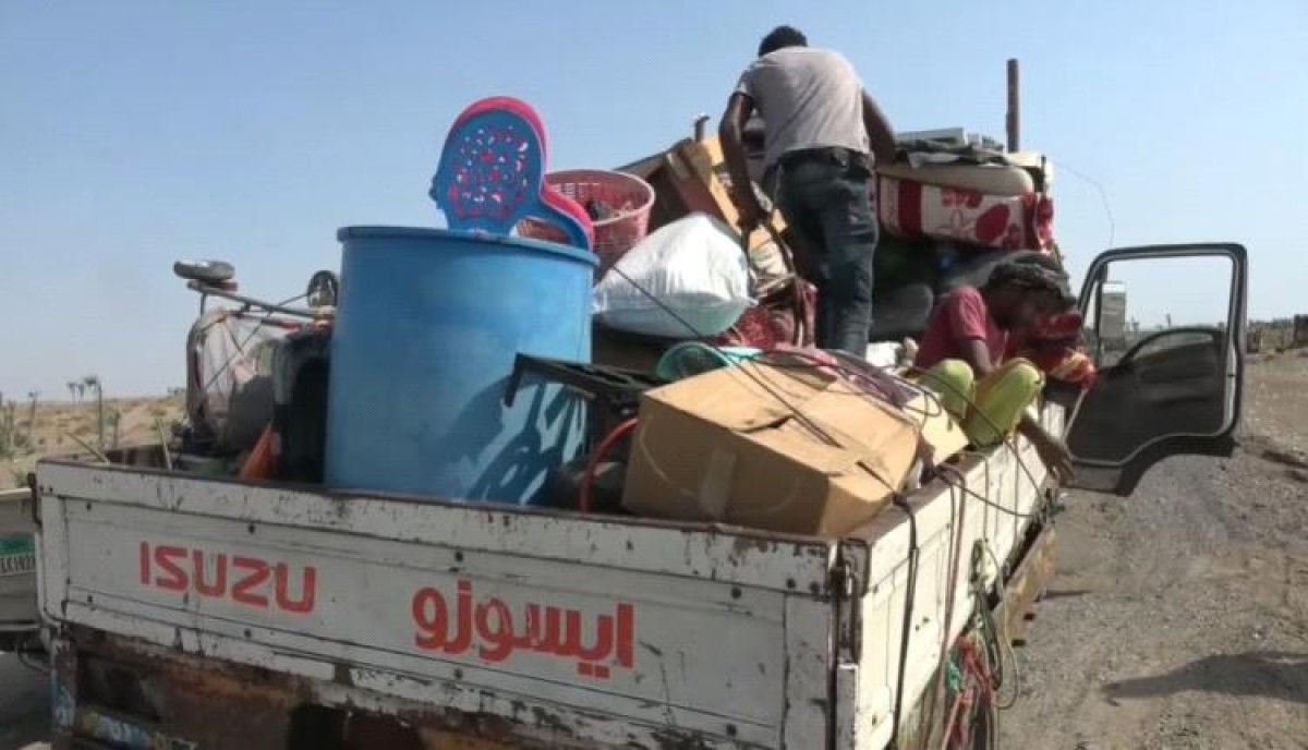 48 Yemeni families were displaced during the past week