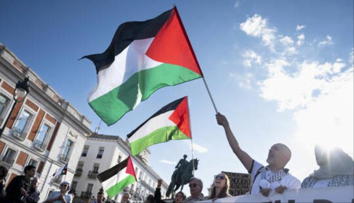 What were the reactions to Spain, Ireland and Norway's recognition of Palestine?