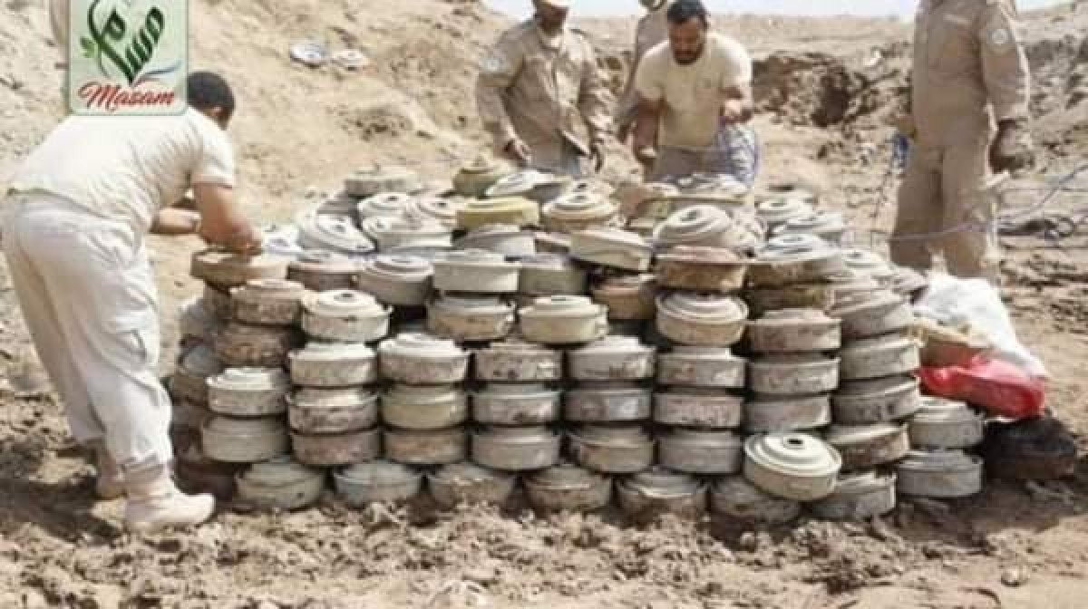 Masam: Large and complex obstacles hinder the process of clearing Yemen of Houthi mines