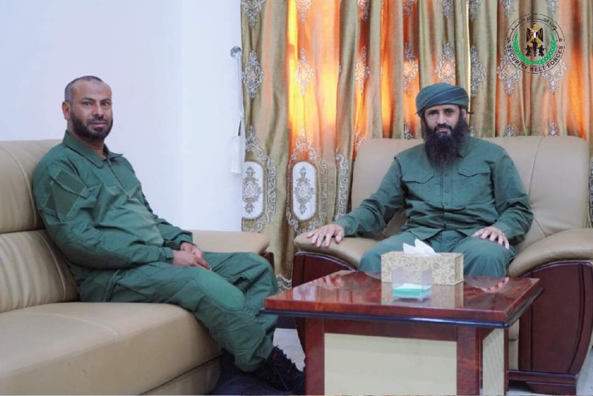 Brigadier General Governor meets Brigadier General Al-Qubba and praises the successes of the Al-Dhalea belt