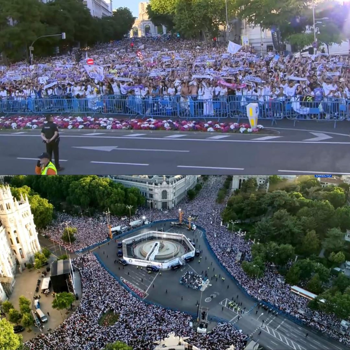 In pictures: Real Madrid celebrates the European title with its fans