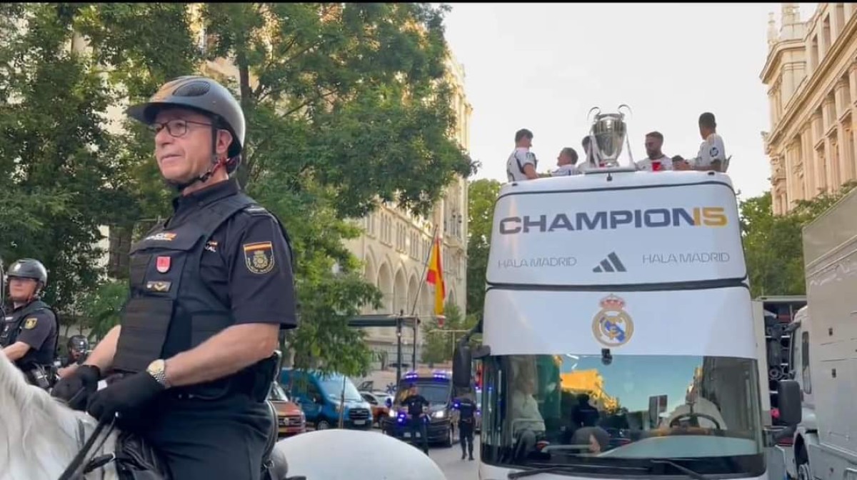 In pictures: Real Madrid celebrates the European title with its fans