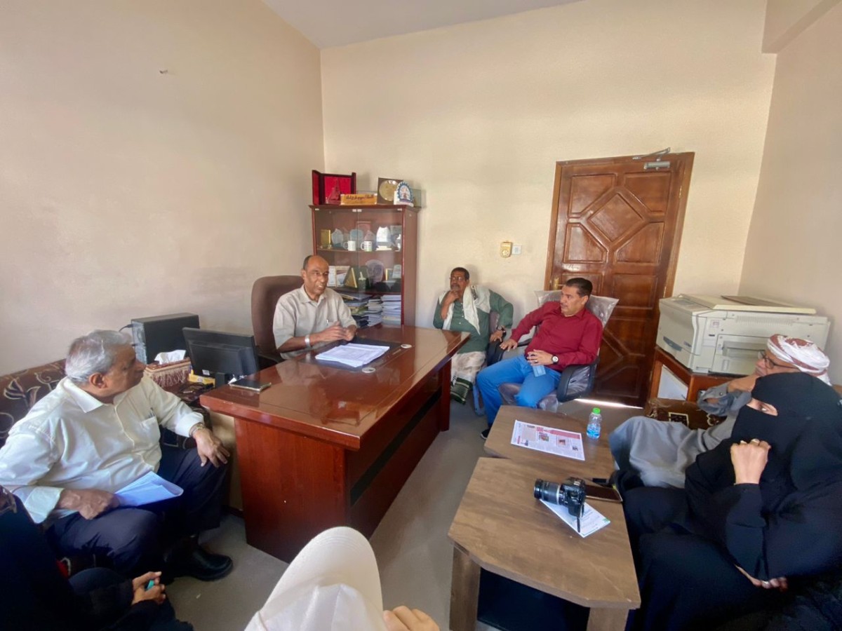 The Advisory Committee in Hadramaut visits the Office of Technical Education and Vocational Training and the Industrial Vocational Institute in Seiyun