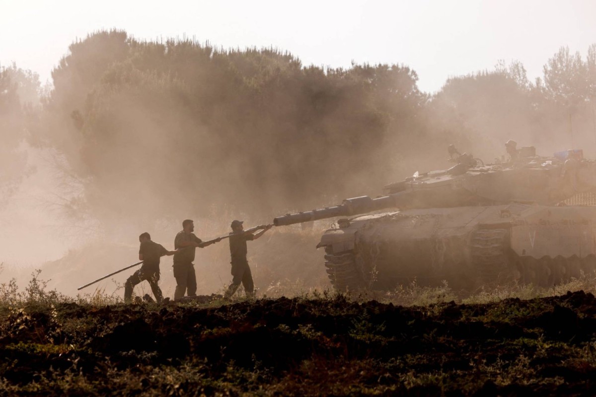 A meeting between the Prime Minister of Qatar, the head of Egyptian intelligence, and Hamas to discuss the Gaza truce