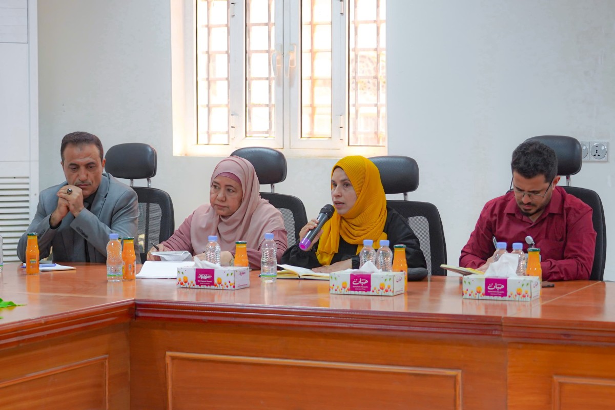 The National Investigation Committee meets with the leadership of the local, security and judicial authorities in Shabwa Governorate