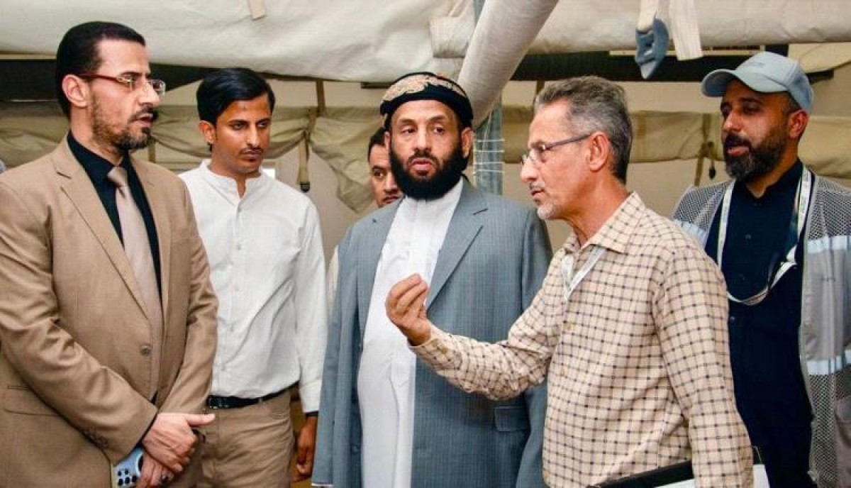 The Minister of Endowments reviews the level of equipment in the Mina and Arafat camps