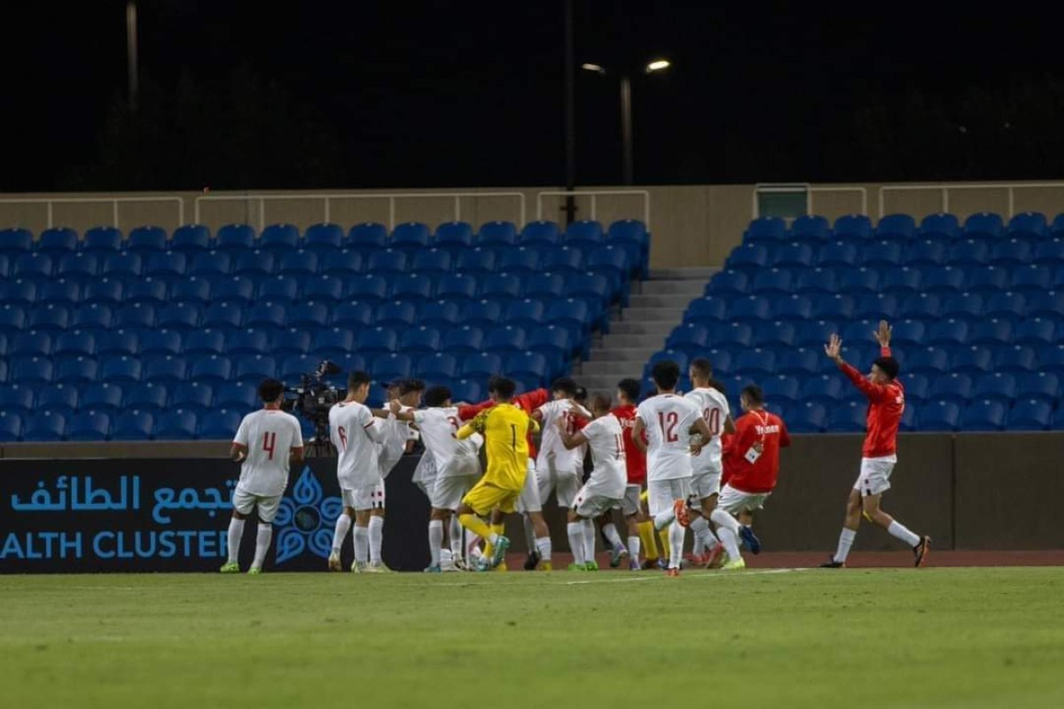 The Yemeni youth team tied with Saudi Arabia in the first round of the West Asian Championship