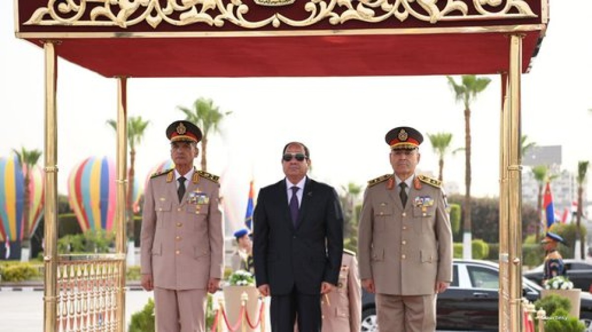 Al-Sisi appoints a new chief of staff of the Egyptian army