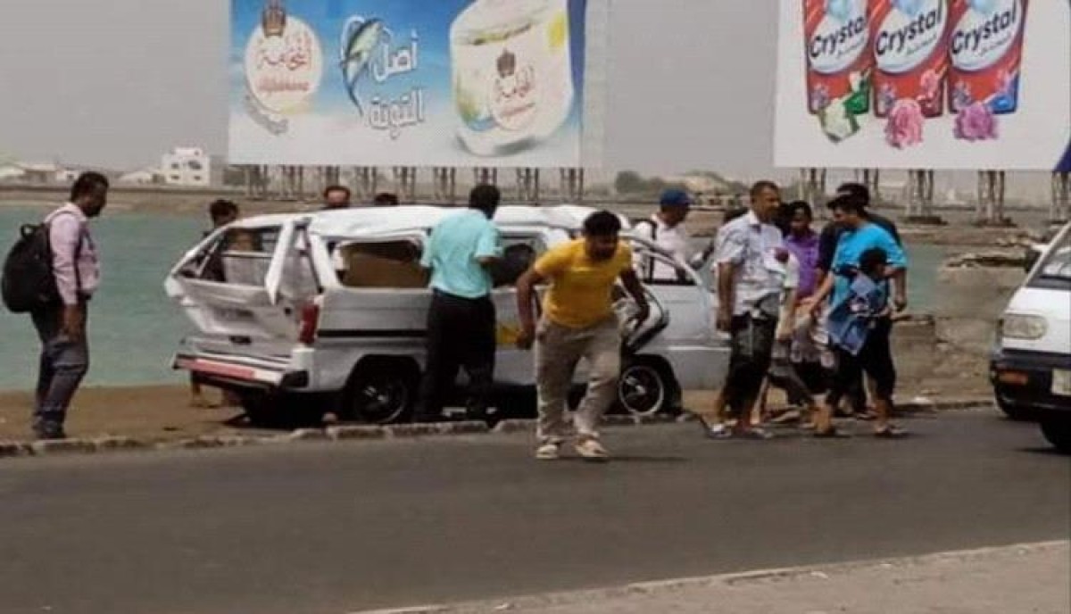 Bus overturns on the bridge line