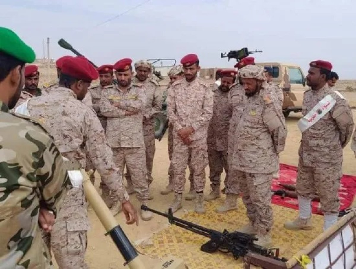 The launch of the second phase of the training year for the Hadhramaut Brigade in Labna Al Barshid