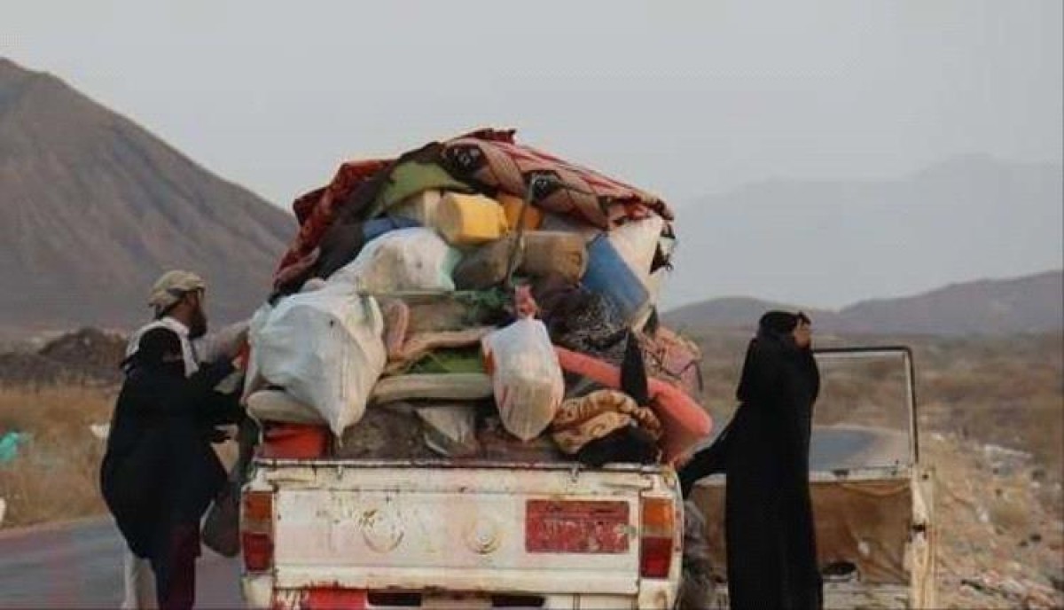 57 Yemeni families were displaced during the past week