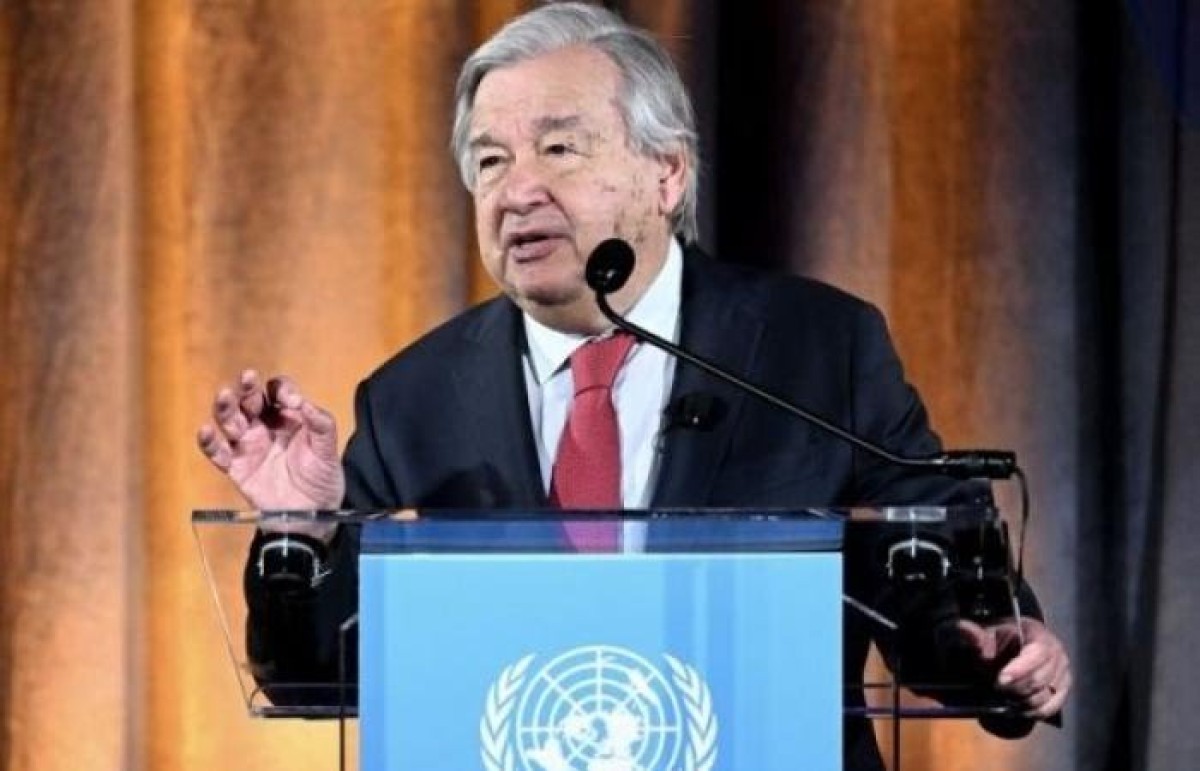 Guterres expresses his concern about the Israeli attack on Hodeidah