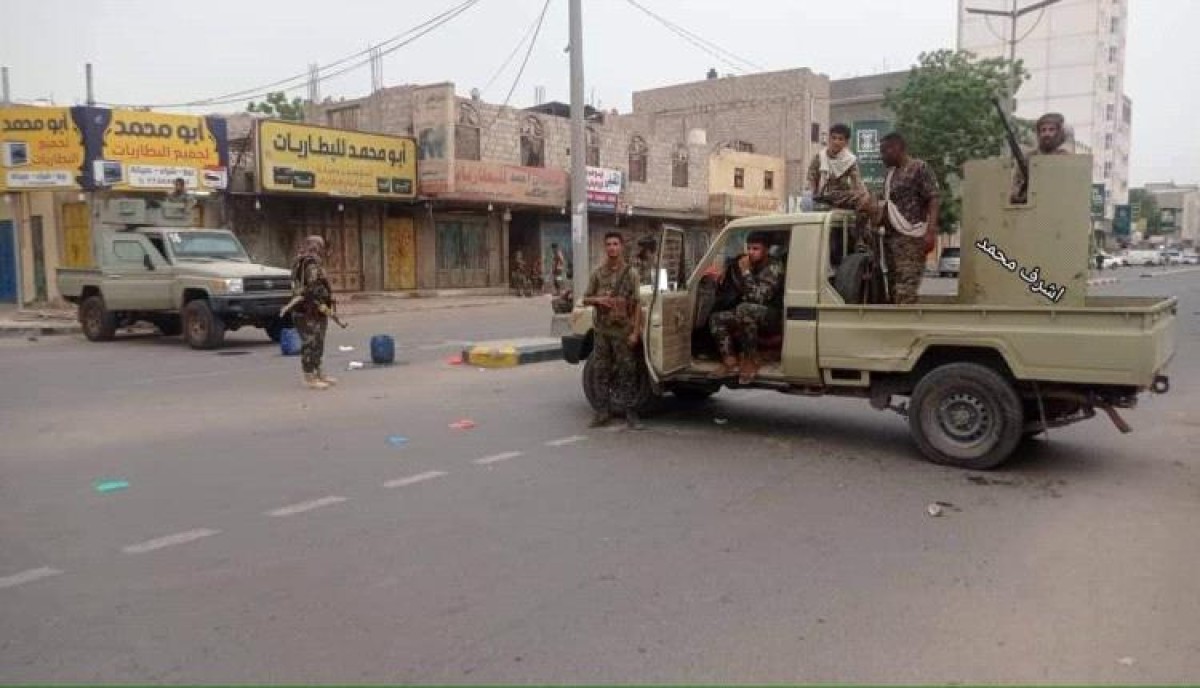 Security deployment around Mansoura prison in Aden