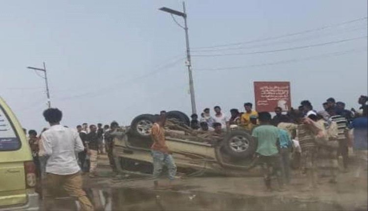 Injured in a traffic accident in Aden