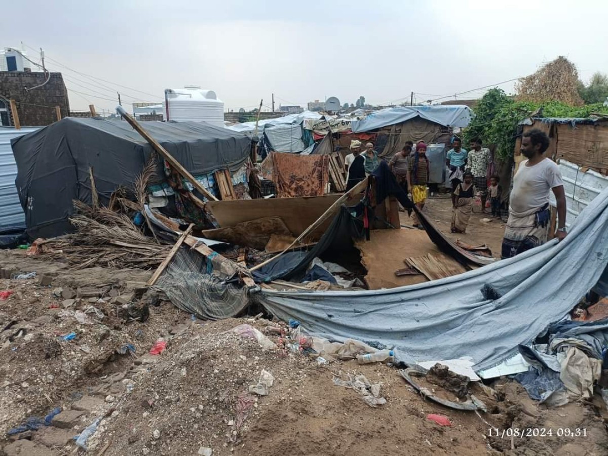 One person was killed and 3 others injured as a result of a severe storm in Marib