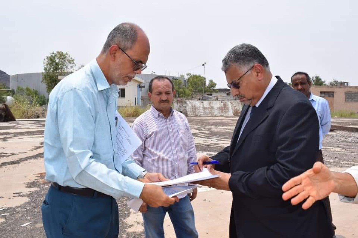 European funding to build a water reservoir in the isthmus in Aden